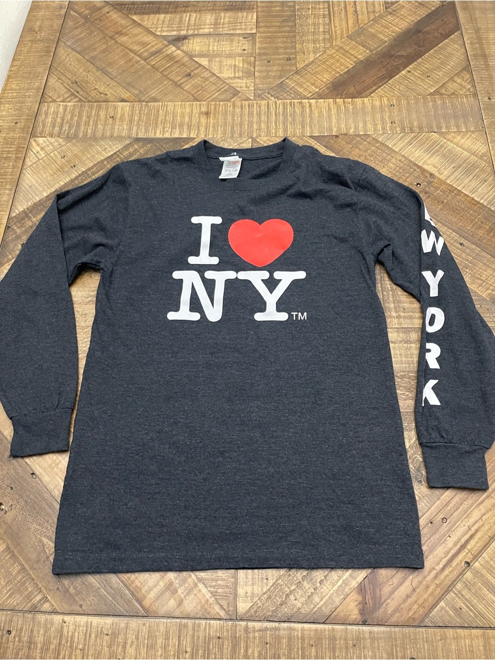 officially licensed "I Love NY" long-sleeve t-shirt
